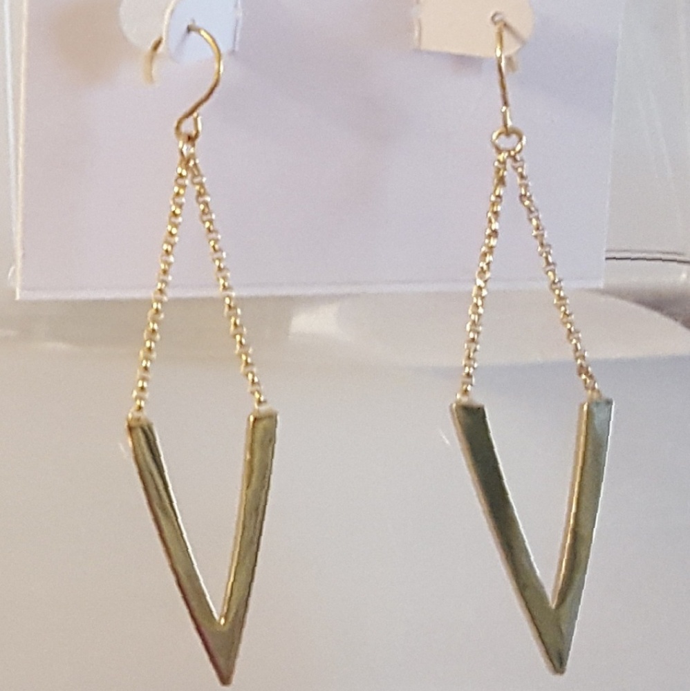 Vera Bradley Triangle Drop Earrings